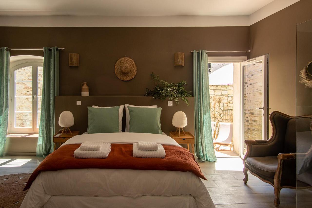 La Fugue, Demeure Historique Proche De Uzes,Nimes,Cevennes Hotell Brignon Eksteriør bilde