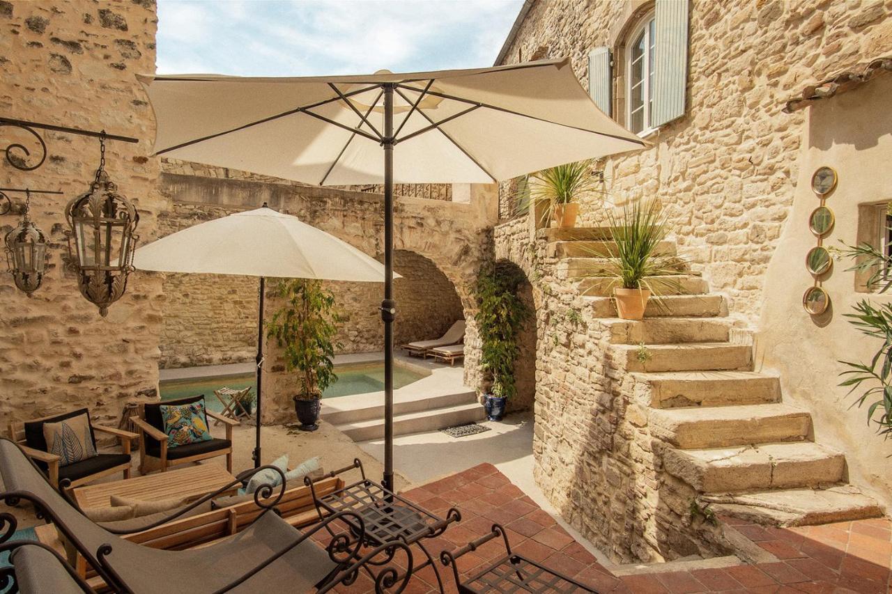 La Fugue, Demeure Historique Proche De Uzes,Nimes,Cevennes Hotell Brignon Eksteriør bilde
